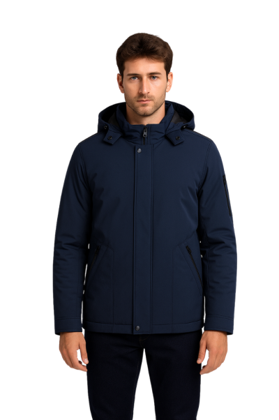 Parka jordan Azul Marino Coronel Tapioca