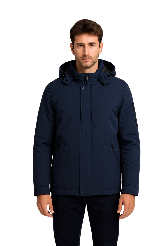 Parka jordan Azul Marino Coronel Tapioca