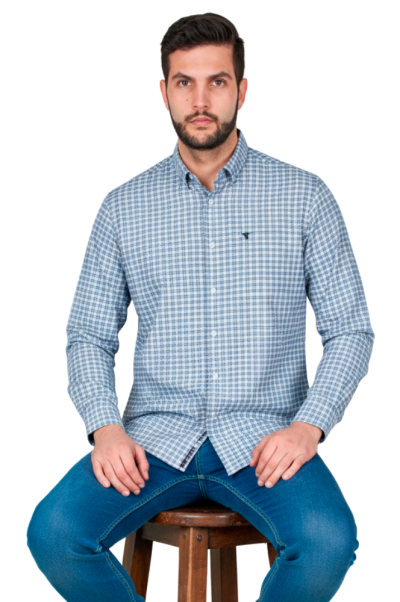 Camisa cuadros viyela sts