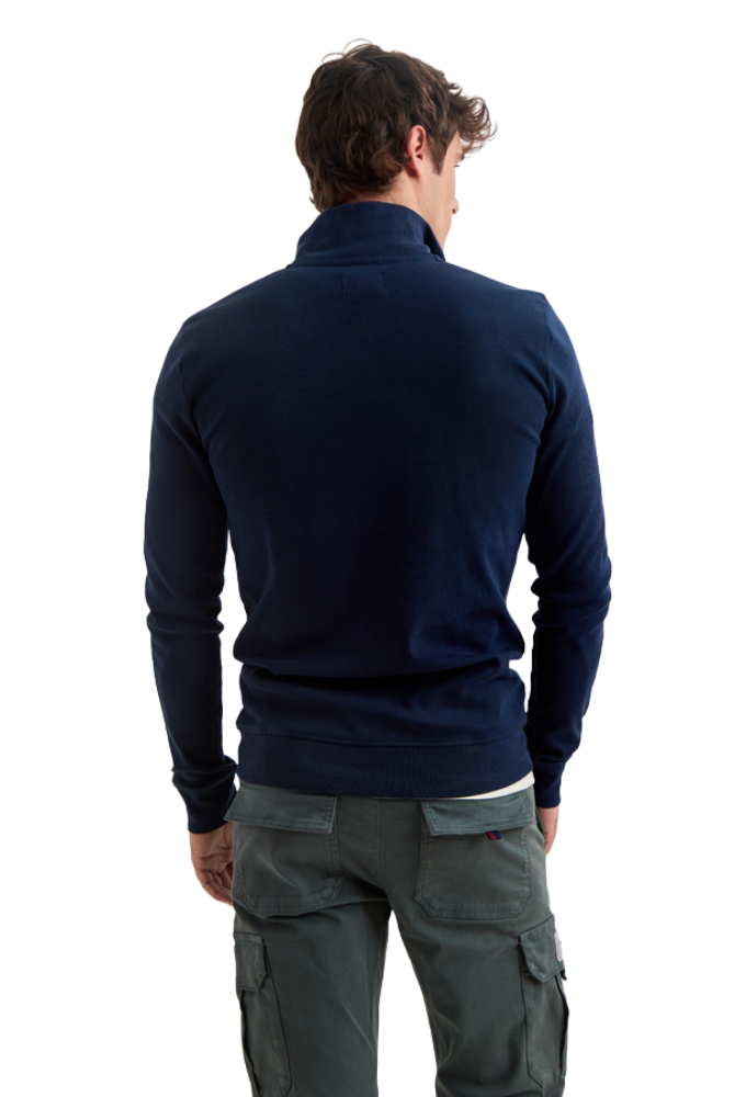 Jersey Williot Cuello Cremallera Azul Marino - Imagen 5