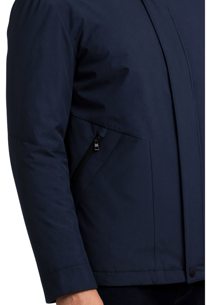 Parka jordan Azul Marino Coronel Tapioca - Imagen 6