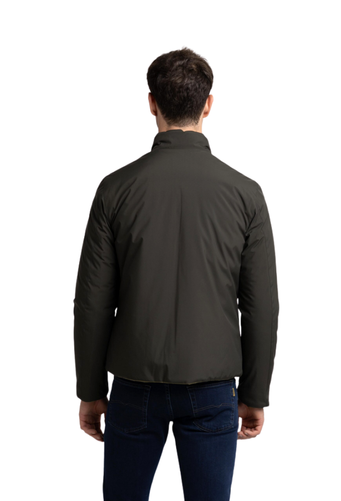 Cazadora borges Reversible Coronel Tapioca Verde y Caqui - Imagen 6