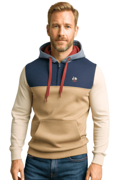 Sudadera tricolor La Vespita