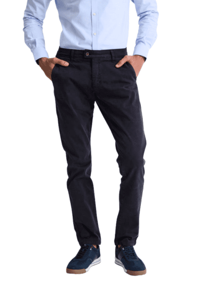 Pantalón chino slim marino Williot
