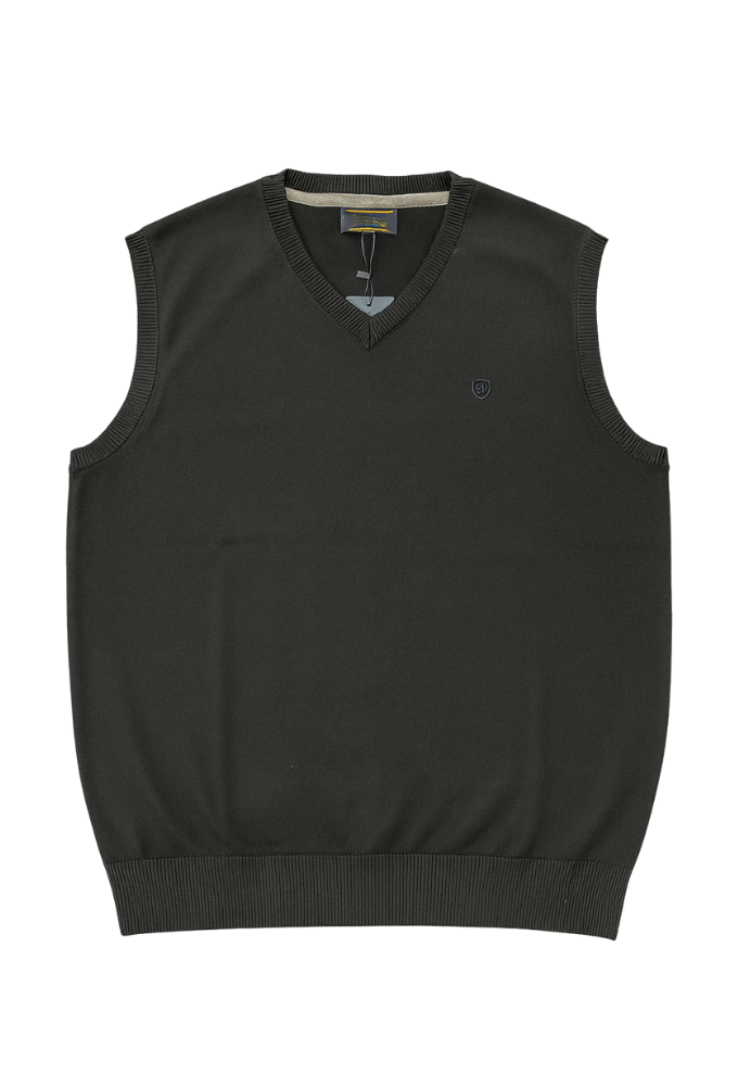 Chaleco de punto básico negro Martin´s - Imagen 2