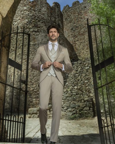 Traje novio Giovanni Ricci firence Beige