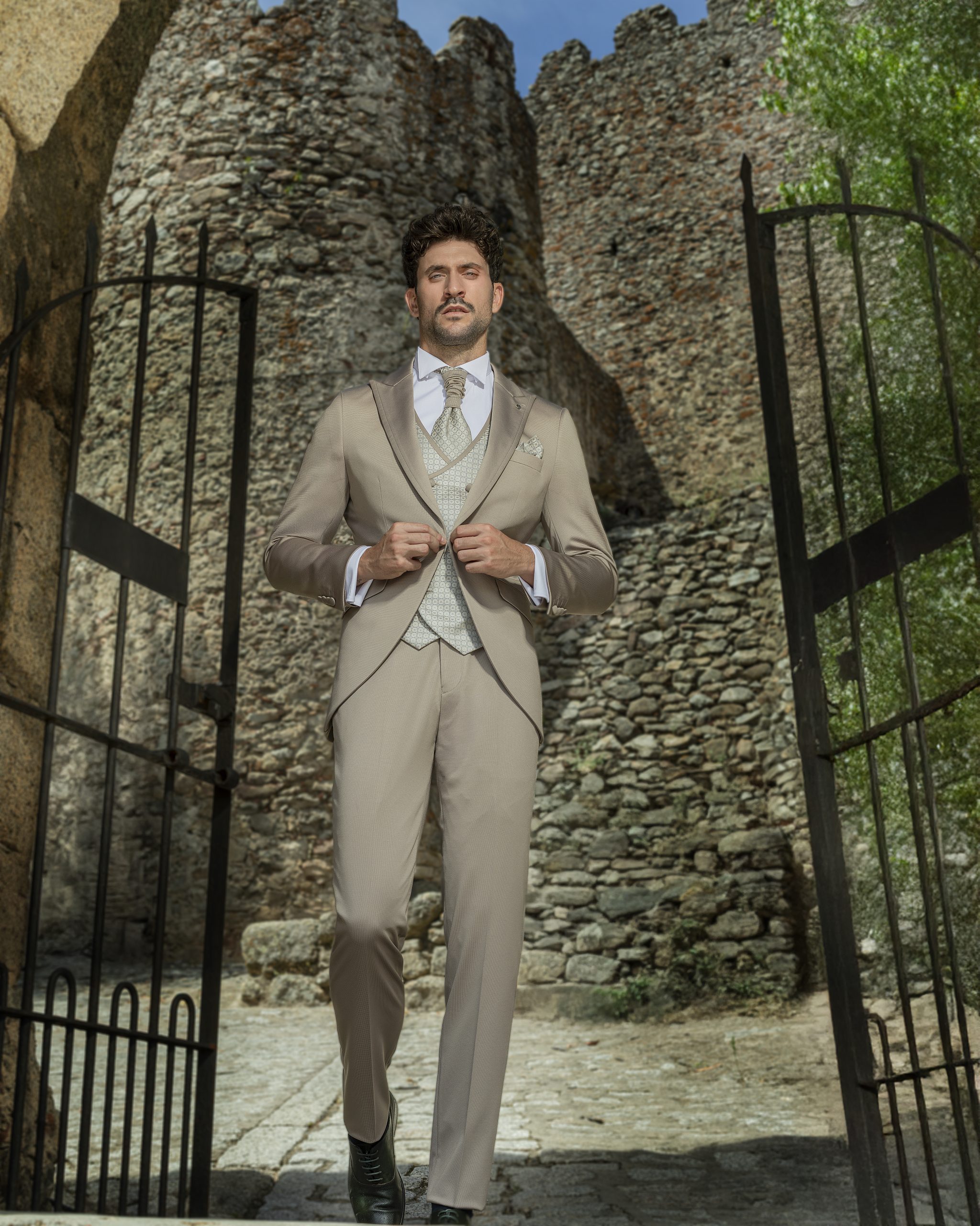 Traje novio Giovanni Ricci firence Beige