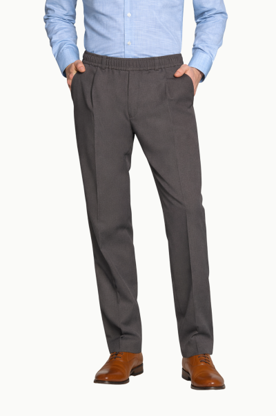 Pantalón de vestir hombre con cinturilla elástica