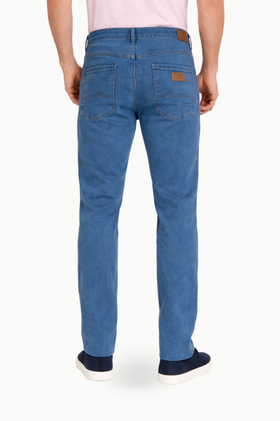 Vaquero Fino Hombre Verano Caster Regular Fit  Denim Ligero