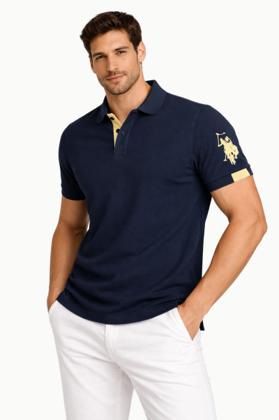 Polo Lonn Hombre U.S. Polo Assn. Azul Marino