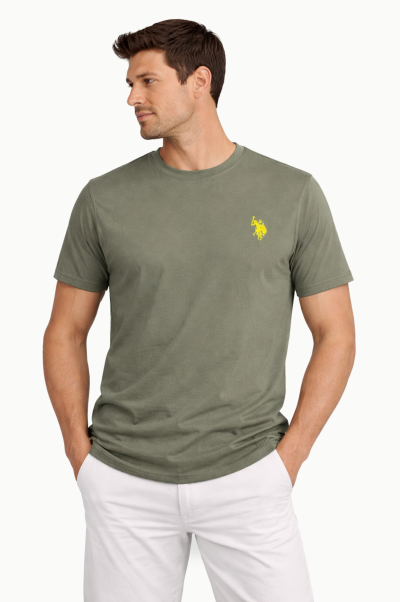 Camiseta Luca Hombre U.S. Polo Assn. Verde kaki