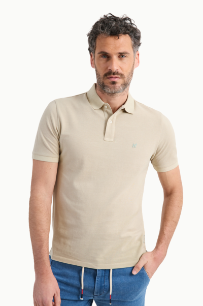Polo Garment Dyed v26 williot Beige