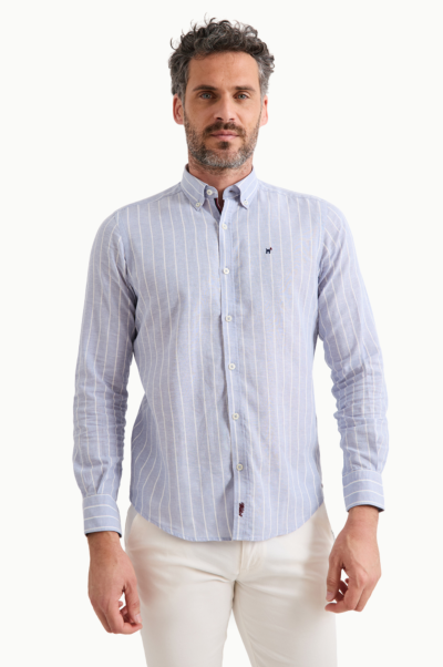 Camisa Raya Fina Lino hombre WILLIOT