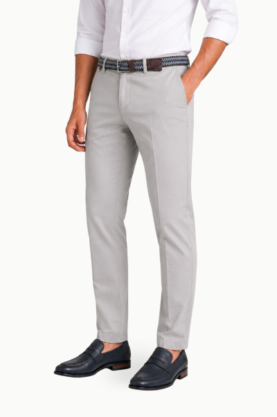 Pantalón algodón Arex Kenan Eco Tencel Gris
