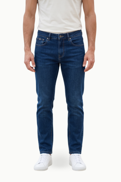 Vaquero Roberto Bassi Hombre Azul Viesgo