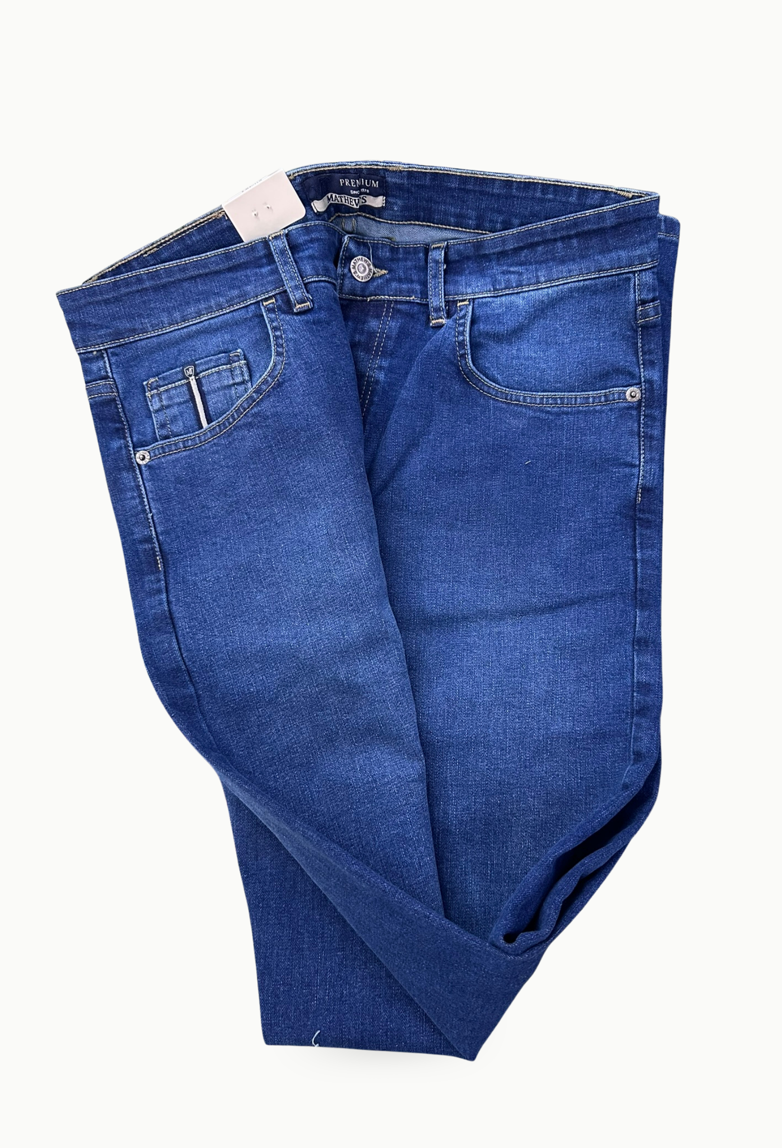 Vaquero Mathew’s Saturno regular Hombre Azul - Imagen 6