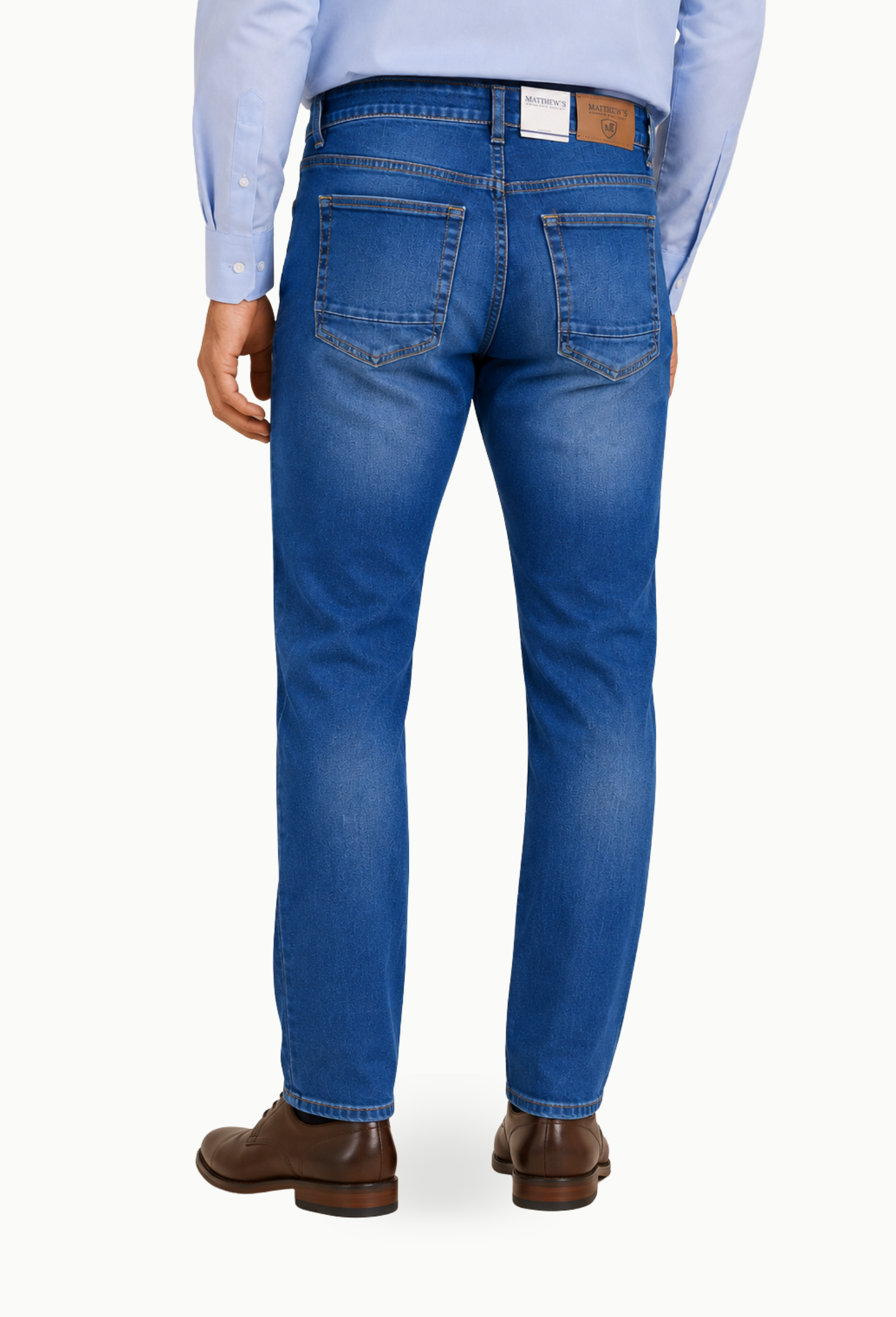 Vaquero Mathew’s Saturno regular Hombre Azul - Imagen 2