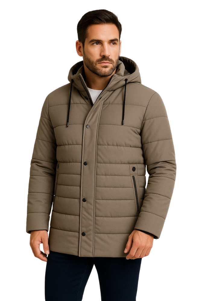 Parka acolchada plaza verde Capelhi - Imagen 5