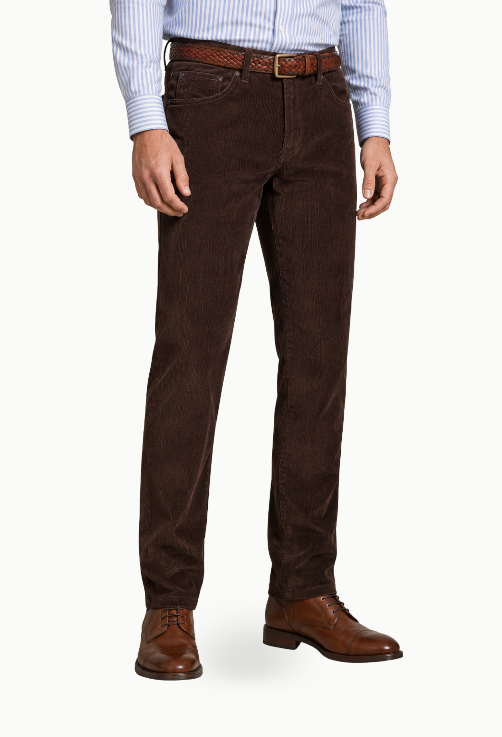 Pantalón de Pana Marrón Dinamo Luiyi’s 5 Bolsillos