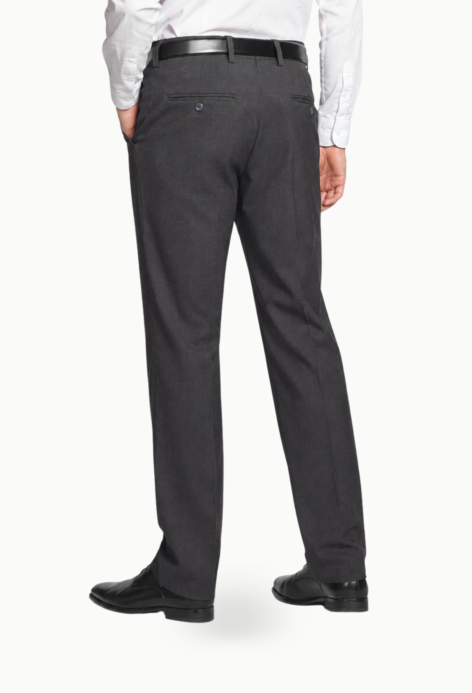 Pantalón de Vestir Gris Oscuro Luiyi’s Baviera - Imagen 2