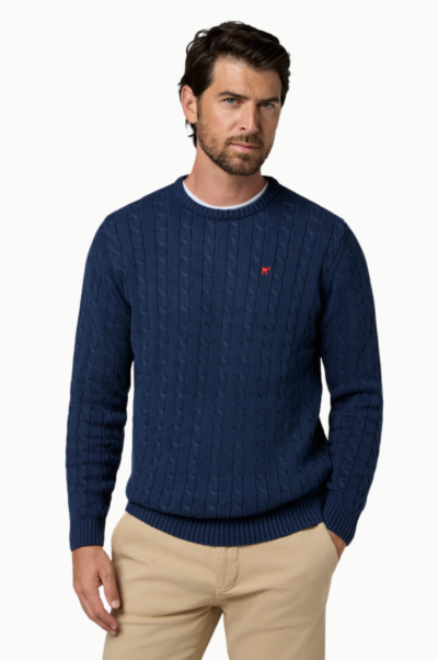 Jersey Trenzado Cuello Redondo Williot