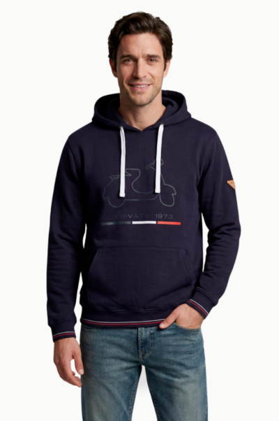 Sudadera con capucha Privata con gráfico de scooter