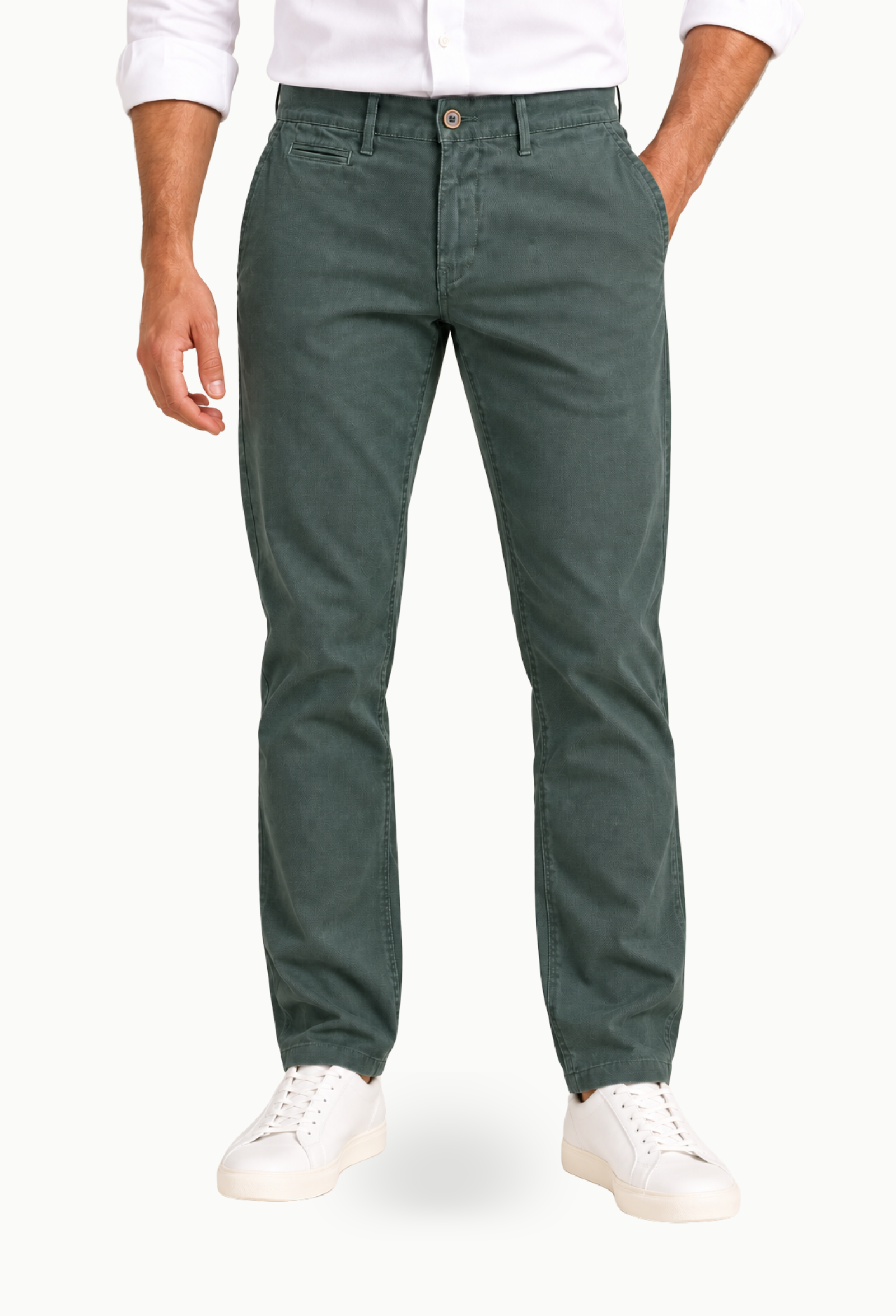Pantalón chino Black Moustache Falso liso verde