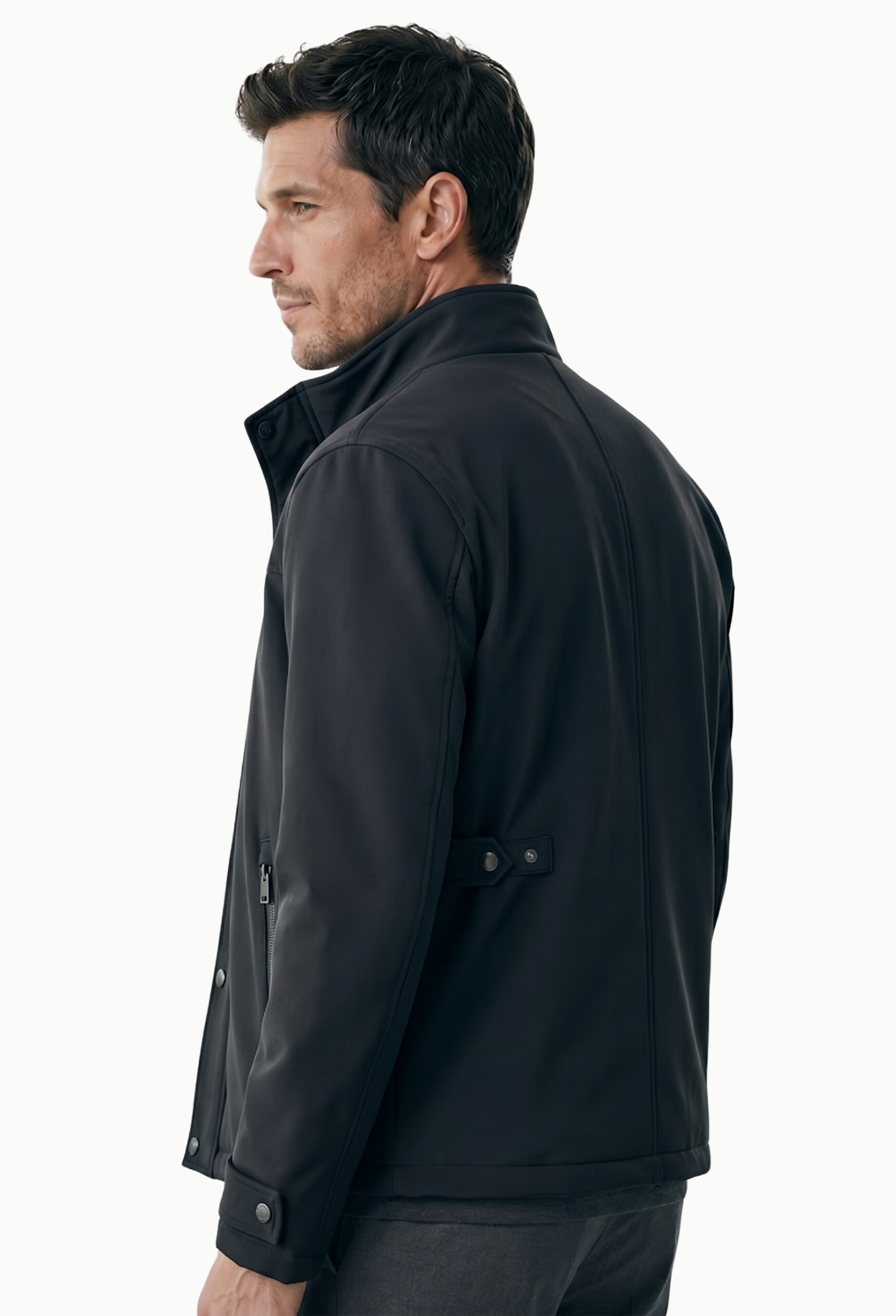 Cazadora Invierno Hombre Potes Negra Roberto - Imagen 2
