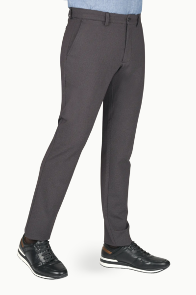 Pantalón elástico Suez marrón Alexandre