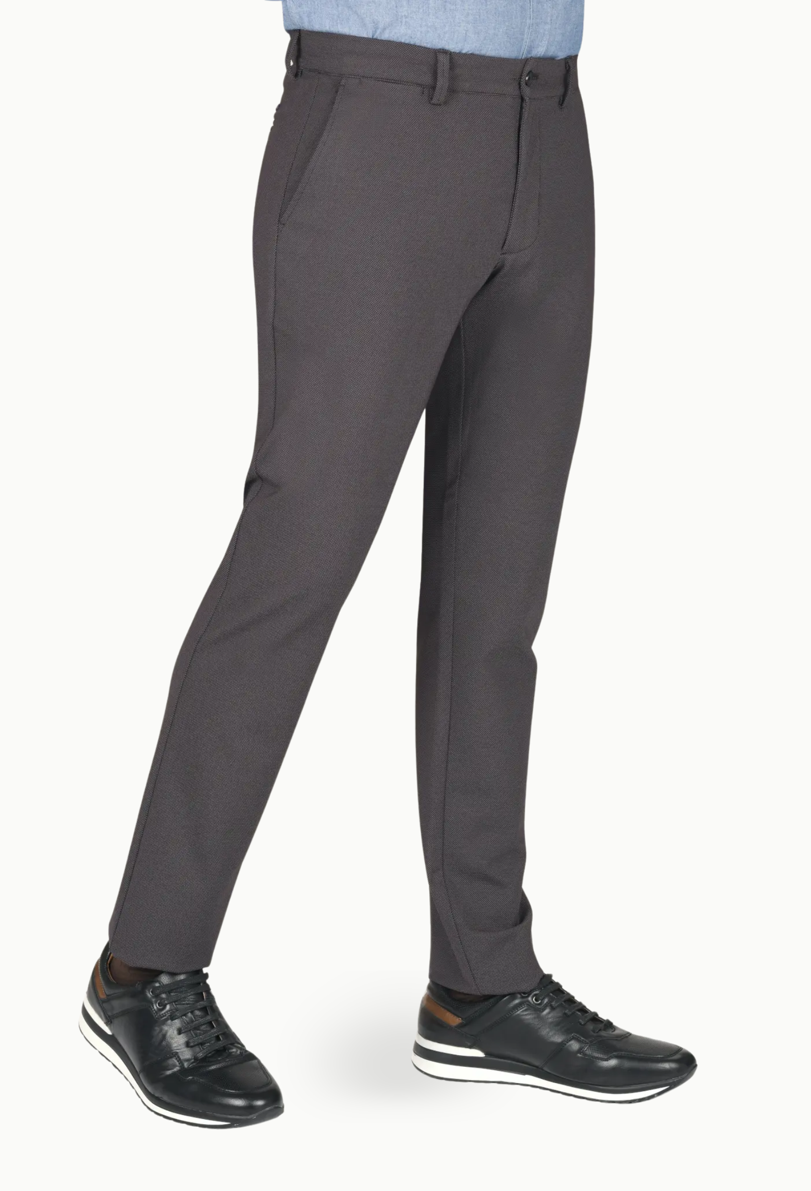 Pantalón elástico Suez marrón Alexandre