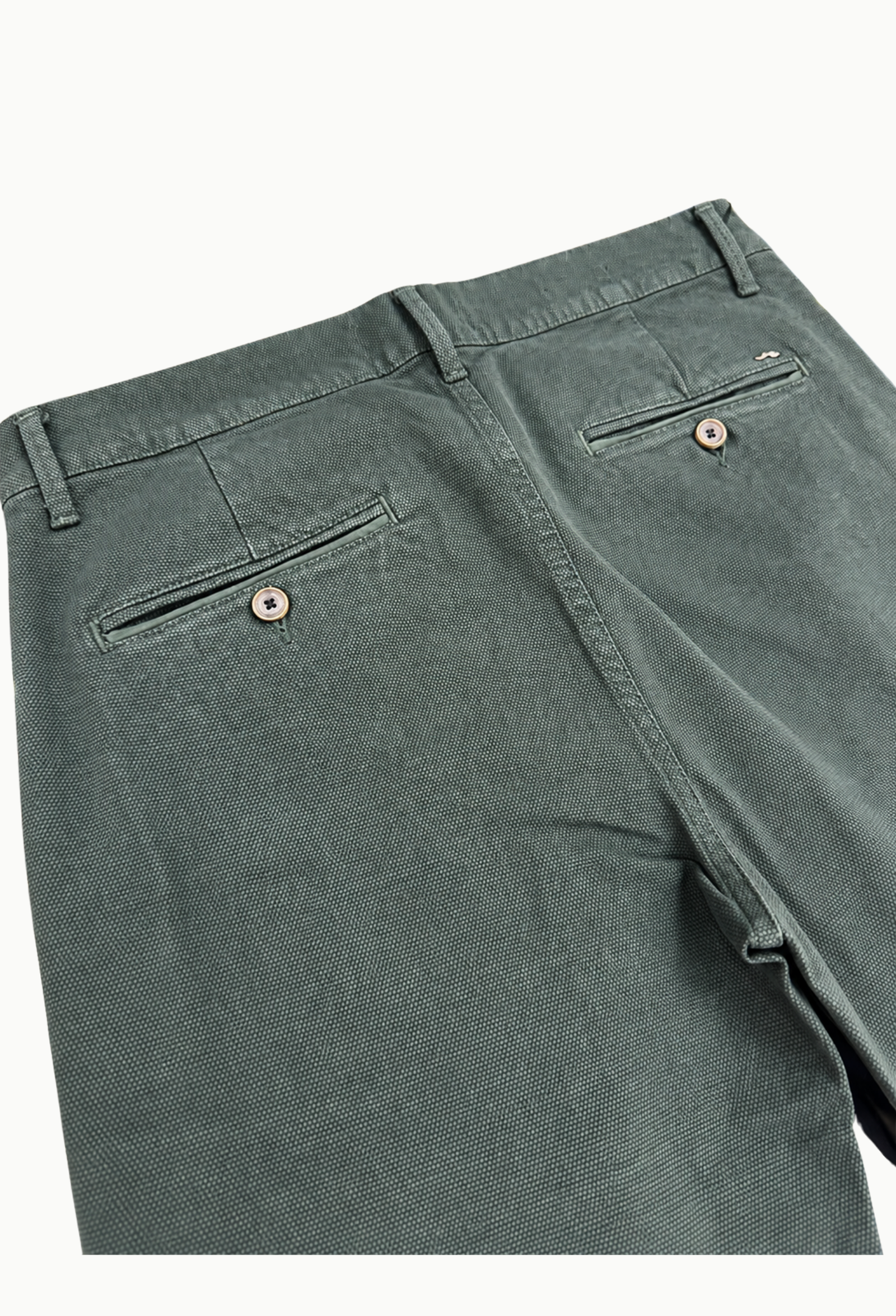 Pantalón chino Black Moustache Falso liso verde - Imagen 10