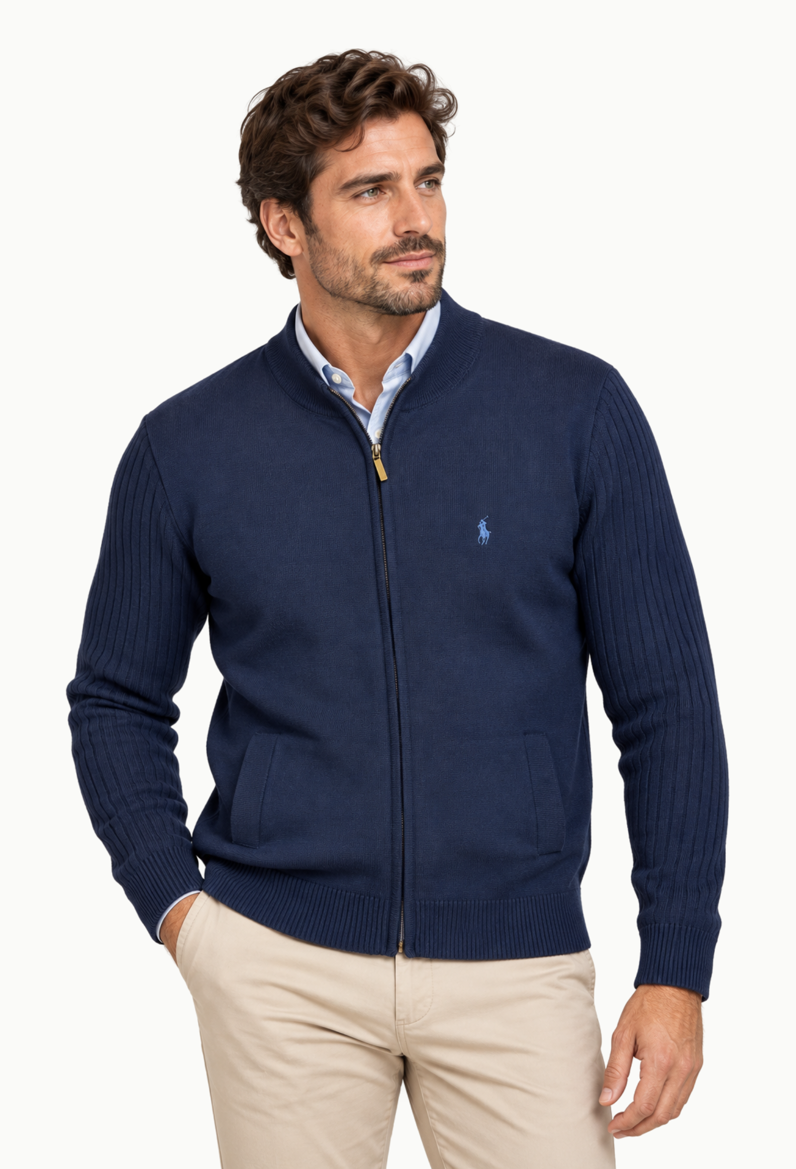 Chaqueta de Punto Arroyo mao Lana Merino