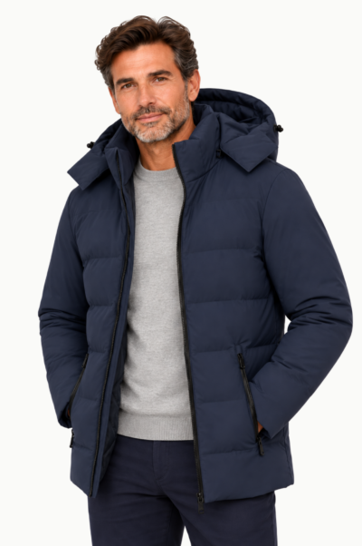 Parka Selinac azul marino Selinac para hombre