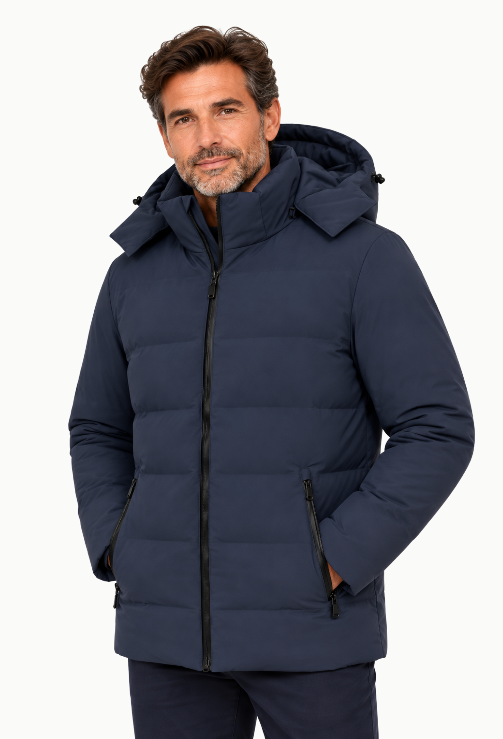 Parka Selinac azul marino Selinac para hombre - Imagen 5