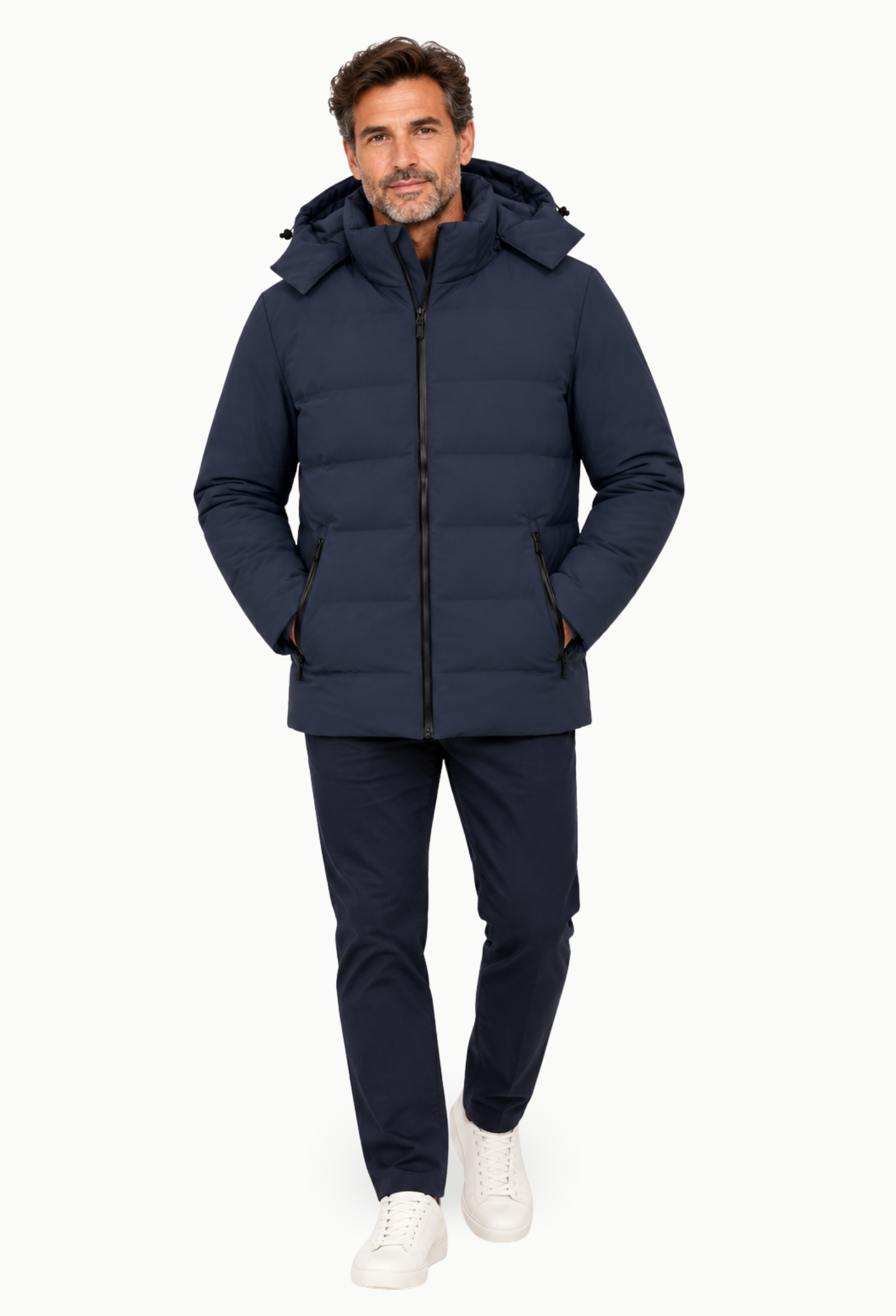 Parka Selinac azul marino Selinac para hombre - Imagen 3