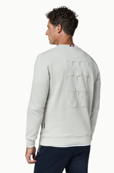 Sudadera cuello redondo Williot sunk gris